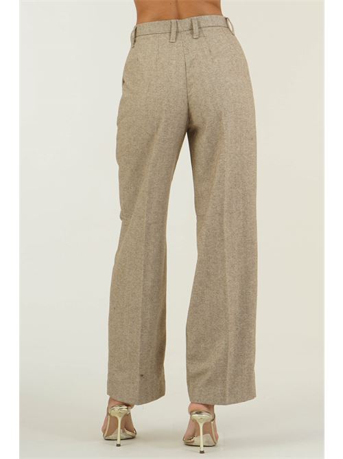 Pantalone in misto lana Elmas Phil | 011264BEIGE